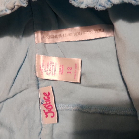🔥 5 for $5 GIRLS JUSTICE SIZE 12 SKORT - Picture 4 of 7